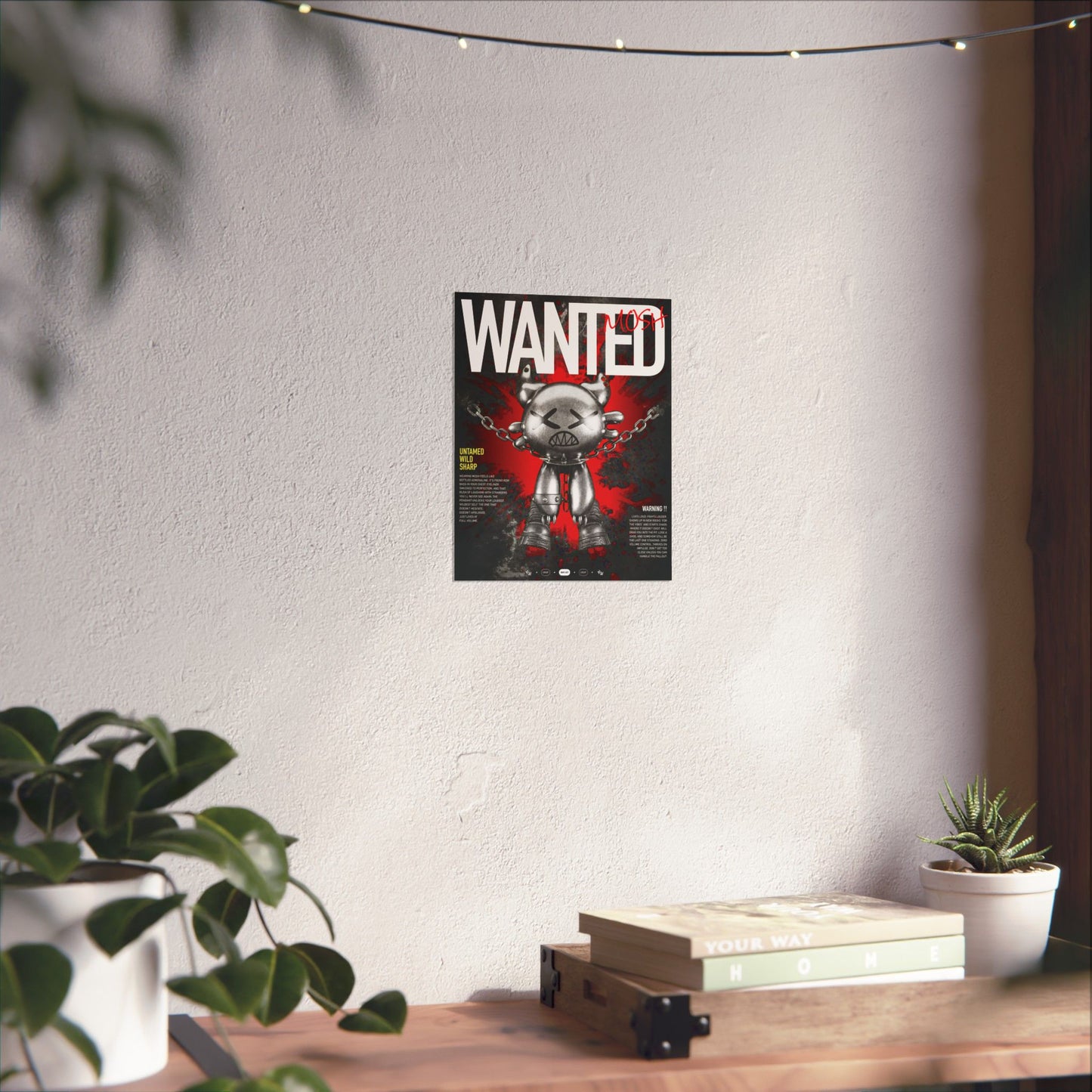 MOSH WANTED POSTER