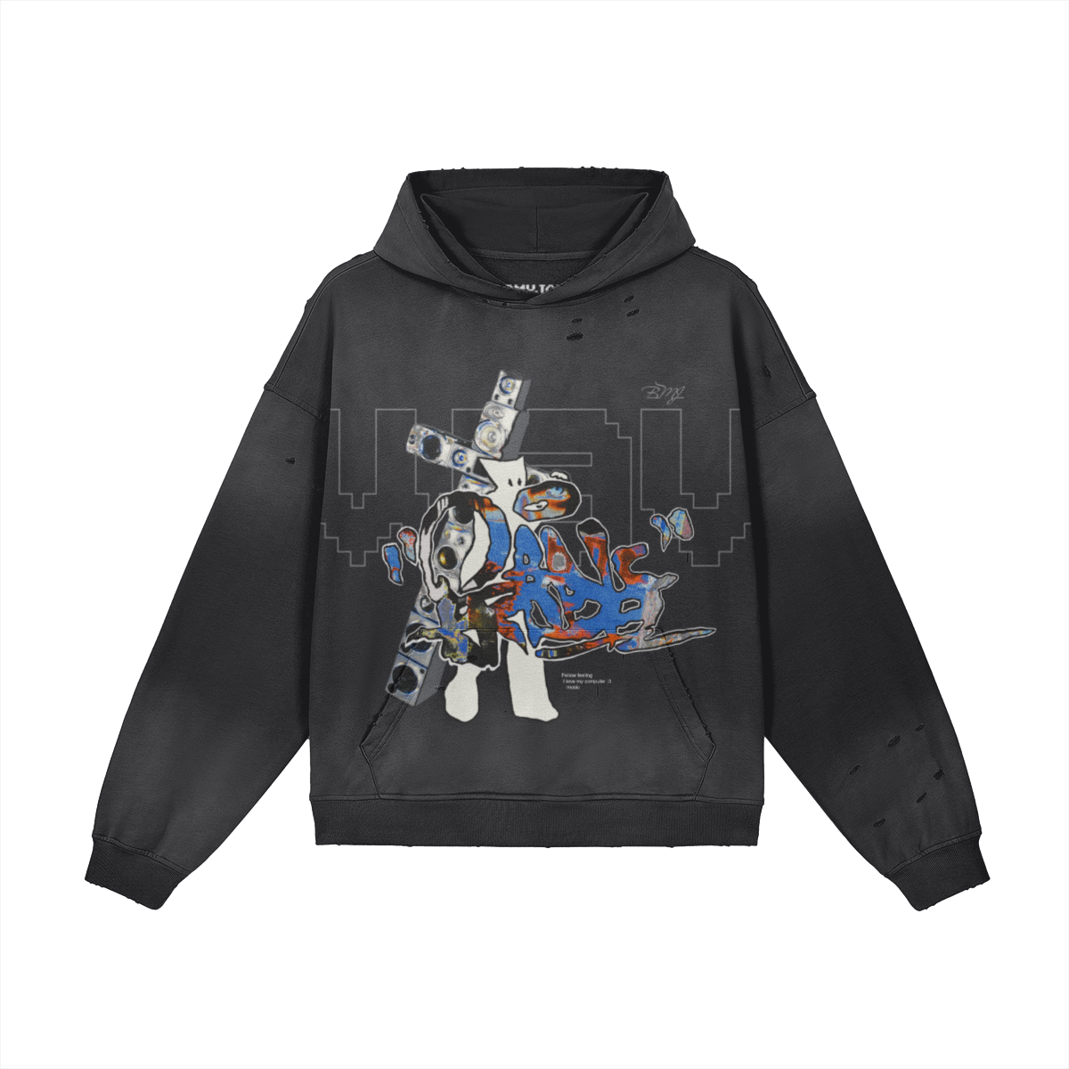 WAV.WAV UNISEX HOODIE